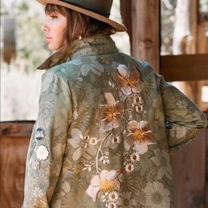 Spell & The Gypsy Eden Camo jacket- small